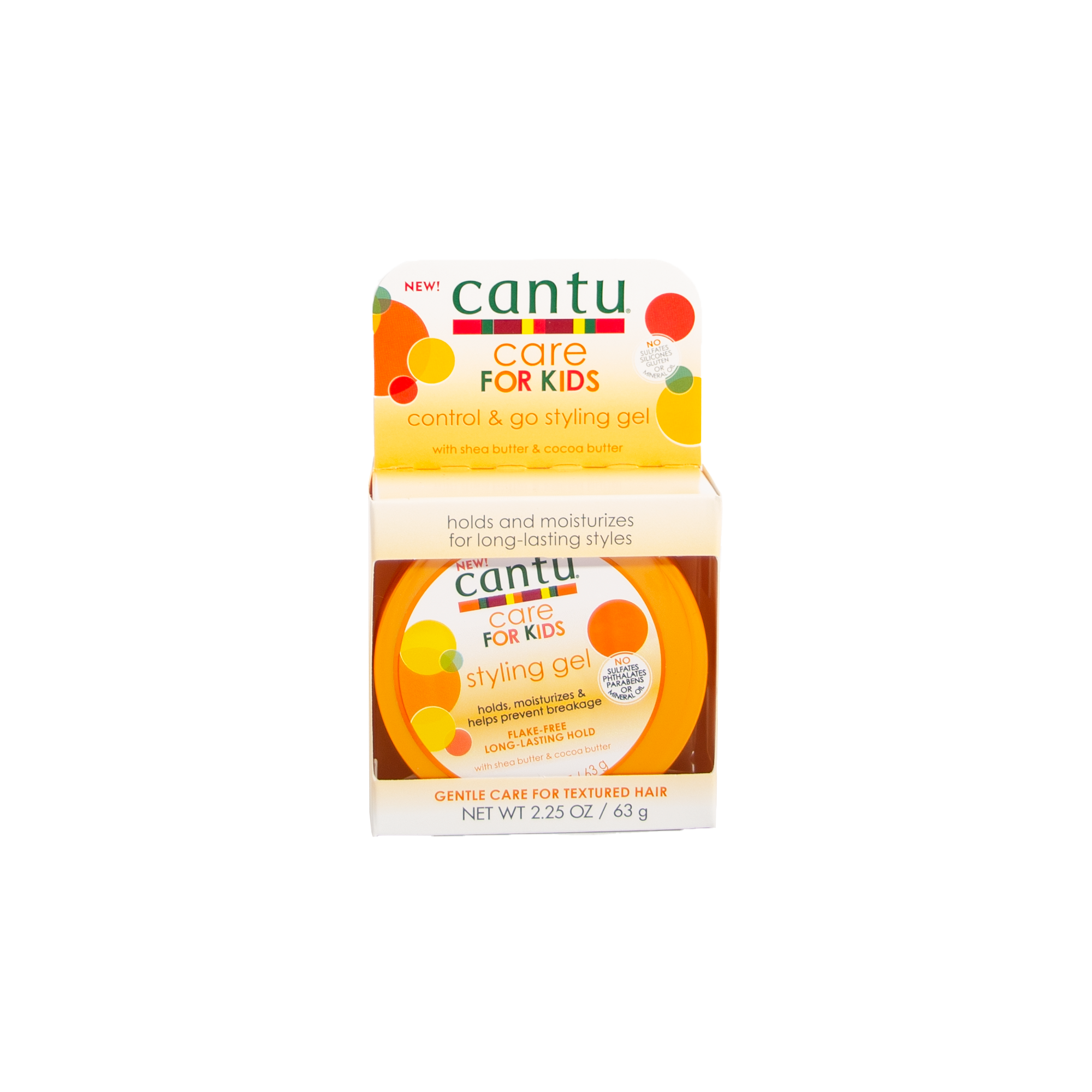 Gel de par pentru styling Care For Kids, 63 g, Cantu