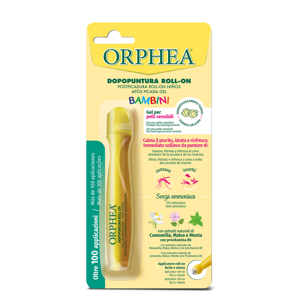 Gel natural pentru calmarea intepaturilor Bambini, 10 m, Orphea