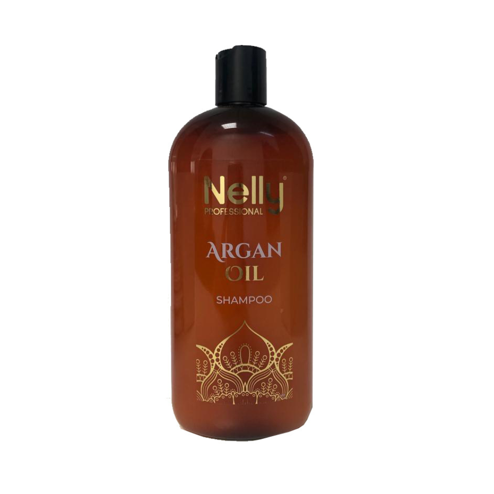 Sampon cu ulei de argan si keratina, 400 ml, Nelly Professional