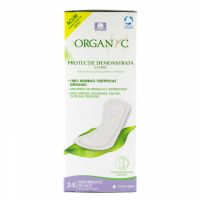 Absorbante zilnice din bumbac Organic, 24 bucati, Organyc