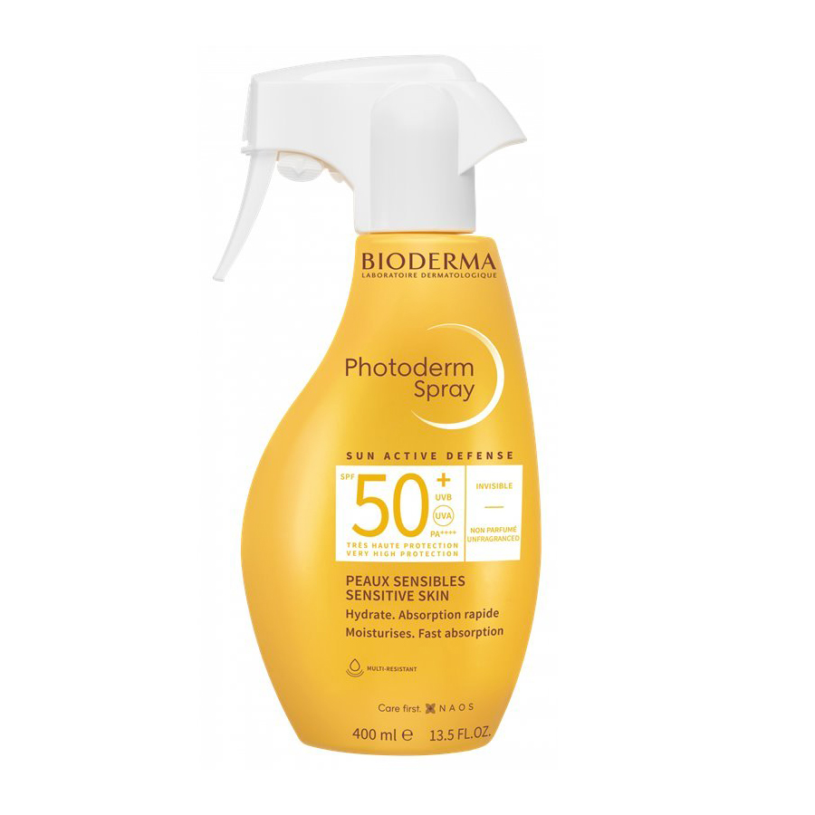 Spray protectie solara spf 50 Photoderm, 400ml, Bioderma