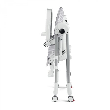 Scaun de masa 2 in 1 Prima Pappa Zero Follow Me, Linear Grey, Peg Perego 518511