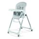 Scaun de masa 2 in 1 Prima Pappa Zero Follow Me, Linear Grey, Peg Perego 518512