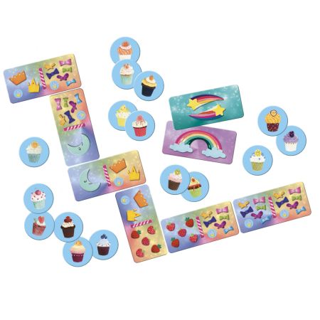 Domino Unicorni Risky domino, 3-6 ani, Ludattica 509941