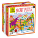 Puzzle cu mici secrete Dinozaurii, +3 ani, Ludattica 509948