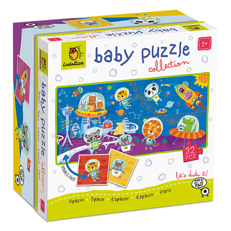 Puzzle pentru copii Spatiul, +2 ani, Ludattica