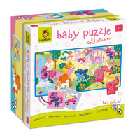 Puzzle pentru copii Unicorni, +2 ani, 24 piese, Ludattica