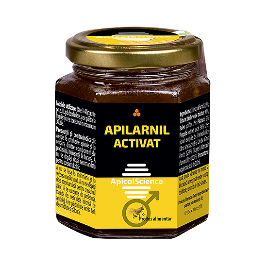 Apilarnil activat, 225 g, ApicolScience