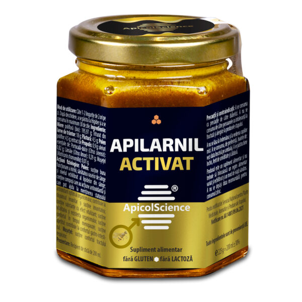 Apilarnil activat, 225 g, ApicolScience