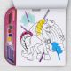 Set pentru desen 5 in 1, Gigablock Unicorn, DIsney 450125