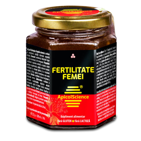 Fertilitate femei, 200 ml, Apicol Science