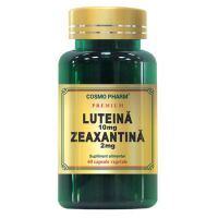 Luteina 10 mg Zeaxantina 2 mg, 60 capsule, Cosmopharm