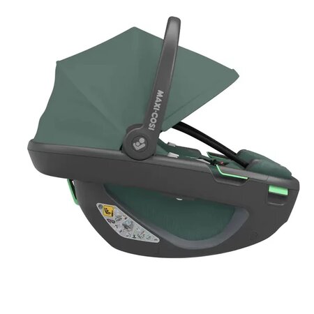 Scoica auto I-Size Coral 360, Essential Green Black Shell, Maxi Cosi 510392