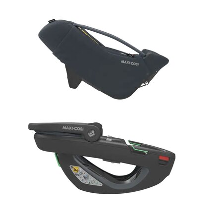 Scoica auto I-Size Coral 360, Essential Graphite Black, Maxi Cosi 510411