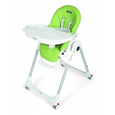 Scaun de masa 2 in 1 Prima Pappa Zero Follow Me, Wonder Green, Peg Perego 439860