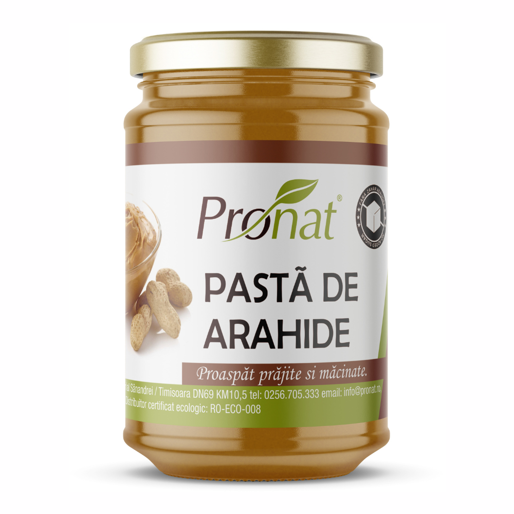 Unt de arahide, 300 g, Pronat