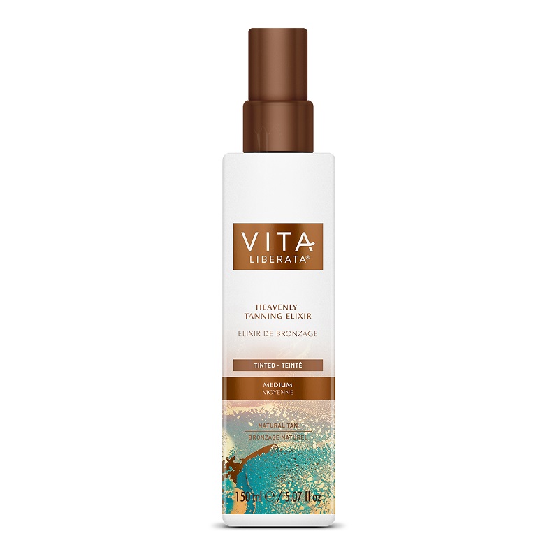 Lotiune autobronzanta, nuanta medium Heavenly Elixir, 150 ml, Vita Liberata