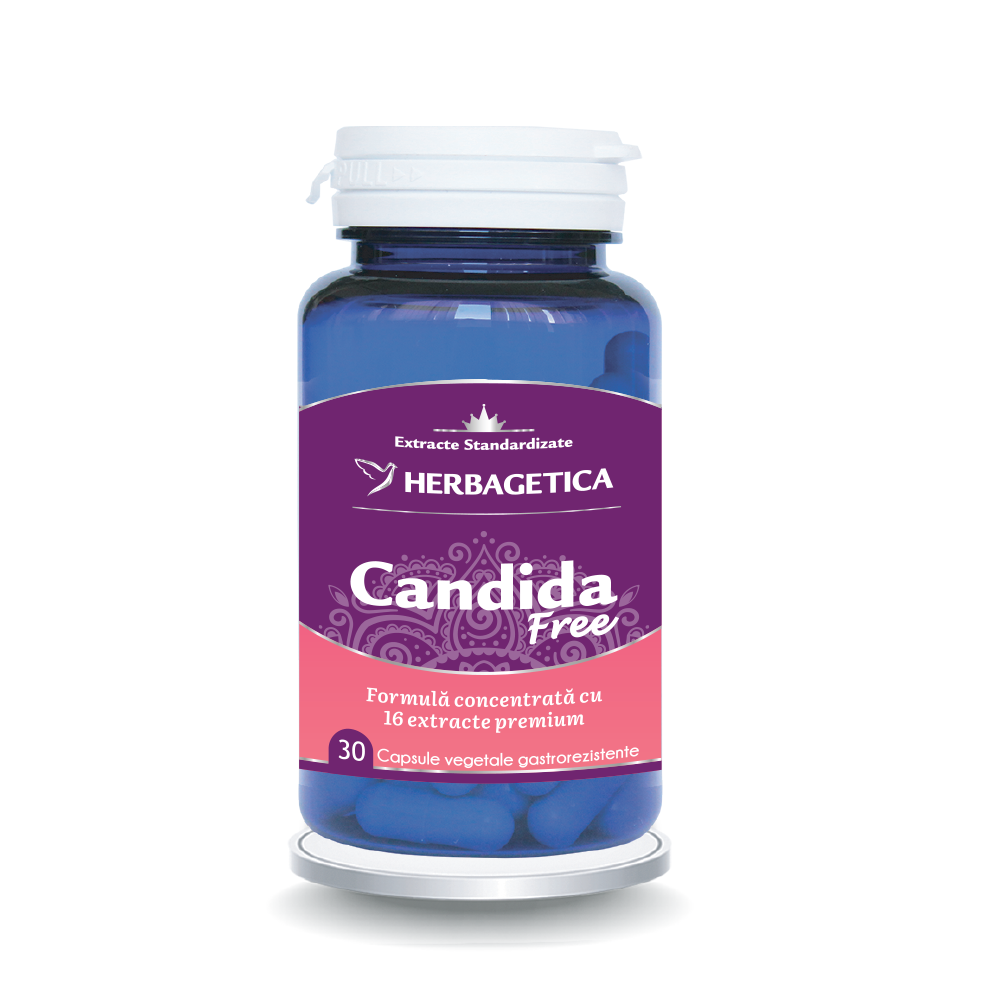 Candida Free, 30 cps, Herbagetica