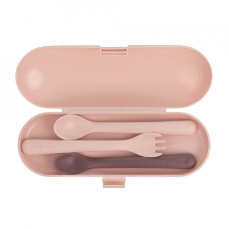 Set tacamuri ergonomice pentru copii Terra Blush, +4 luni