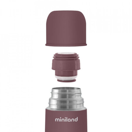 Termos pentru lichide Terra Flowers, 500 ml, Miniland 510966