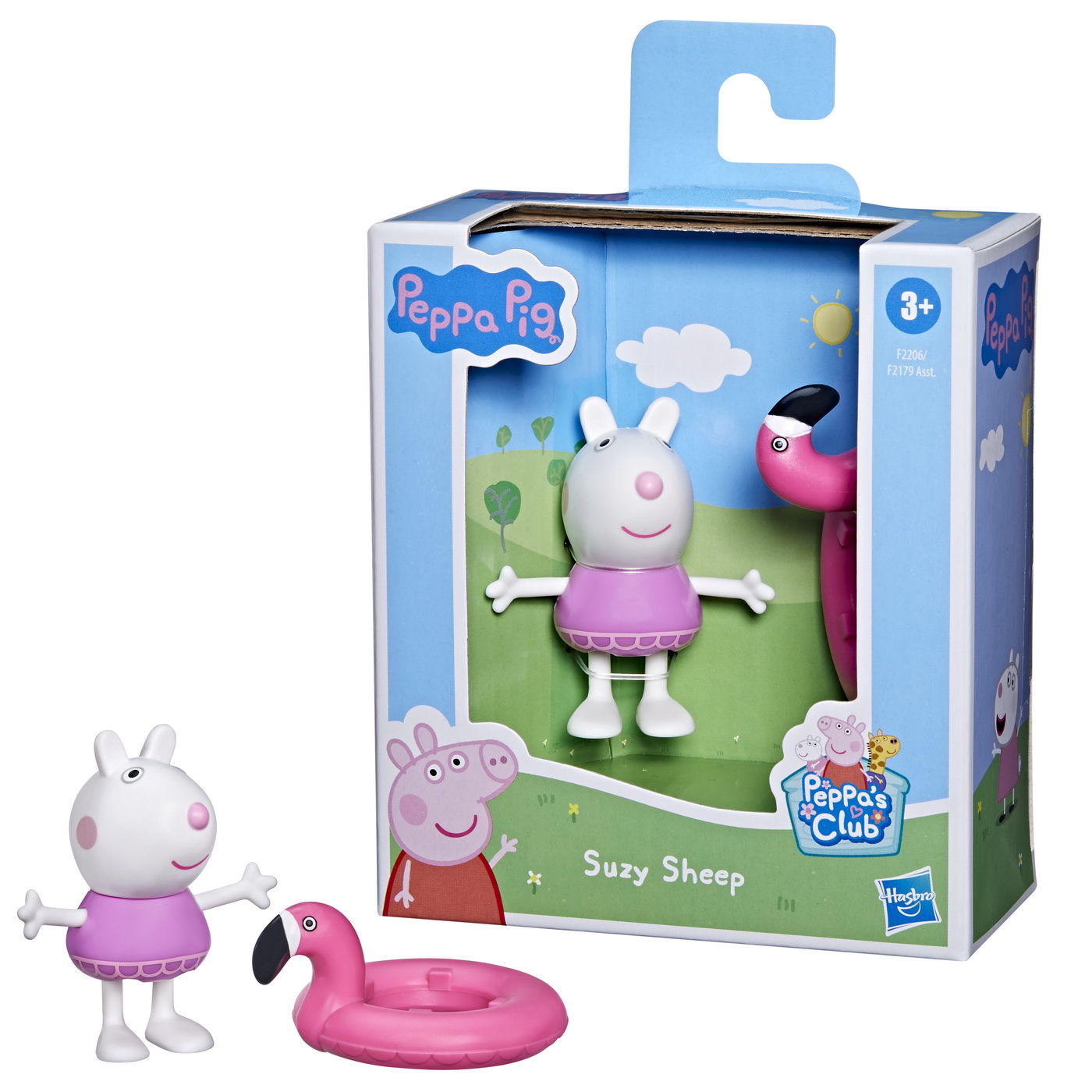 Figurina Prietenii amuanti Oita Suzy, 7 cm, Peppa Pig