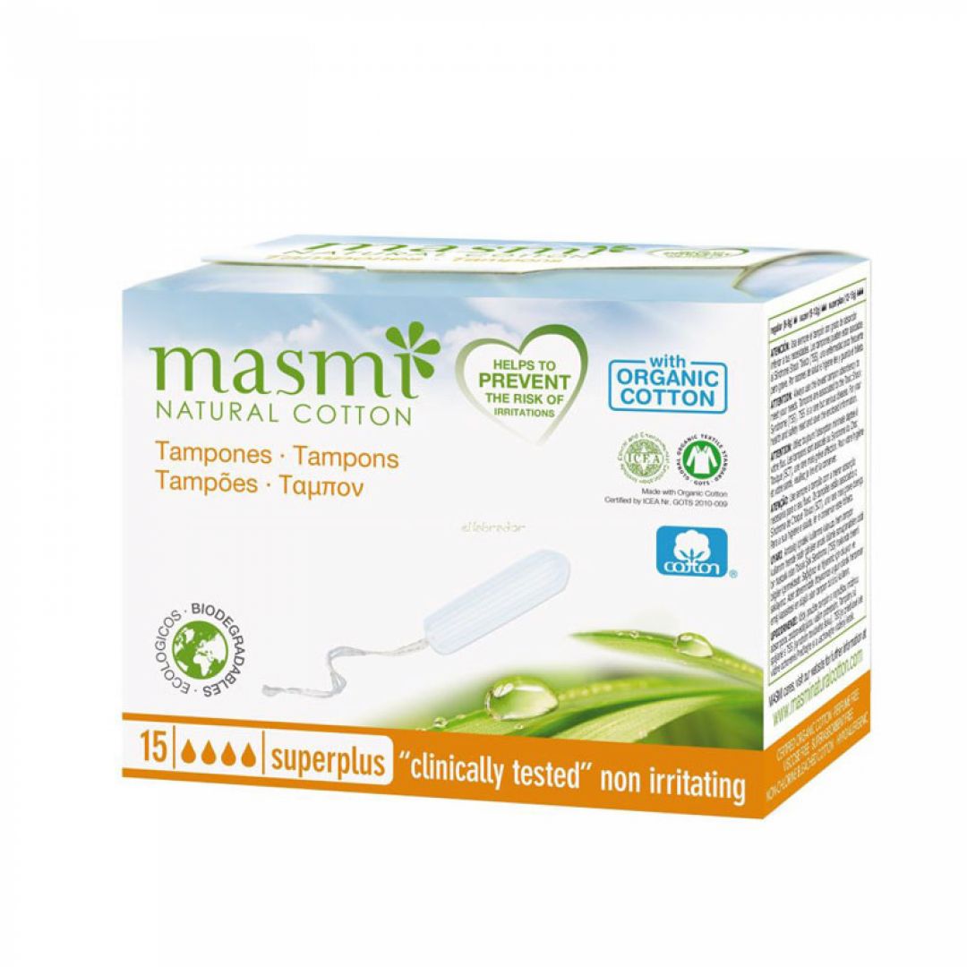 Tampoane interne Superplus, 15 buc, Masmi