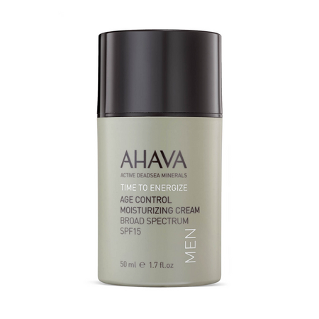Crema hidratanta cu SPF 15 Men Age Control, 50 ml, Ahava 685487