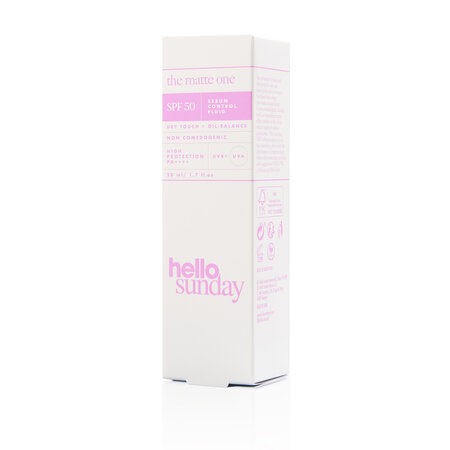 Crema fluida Sebum Control SPF 50 The Mate One, 50 ml, Hello Sunday 511123