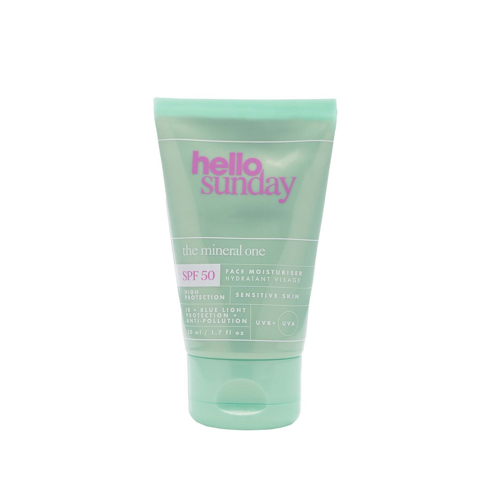 Crema minerala cu protectie solara SPF 50, 50 ml, Hello Sunday