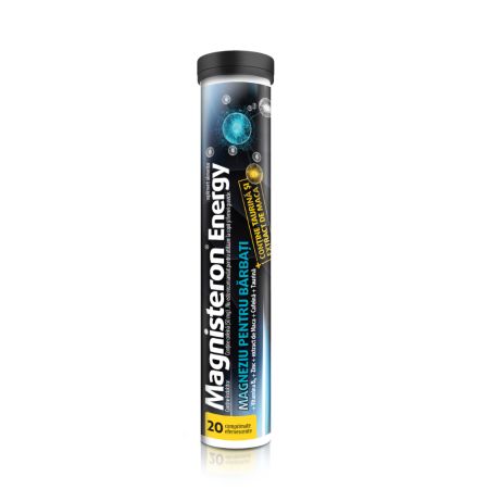 Magnisteron Energy, 20 comprimate efervescente, Aflofarm