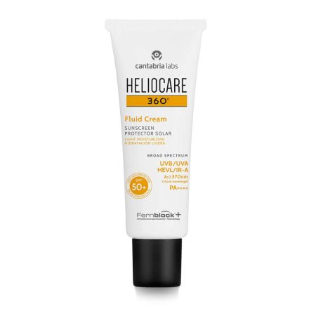 Crema pentru protectie solara cu SPF 50+ Heliocare 360° Fluid Cream, 50 ml, Cantabria Labs