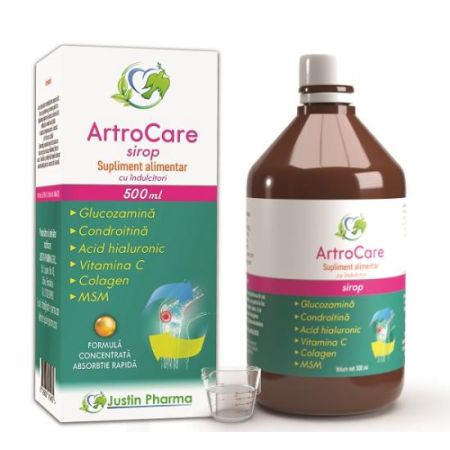 sirop artrocare justin pharma