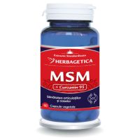 MSM + Cucumin95, 60 capsule, Herbagetica