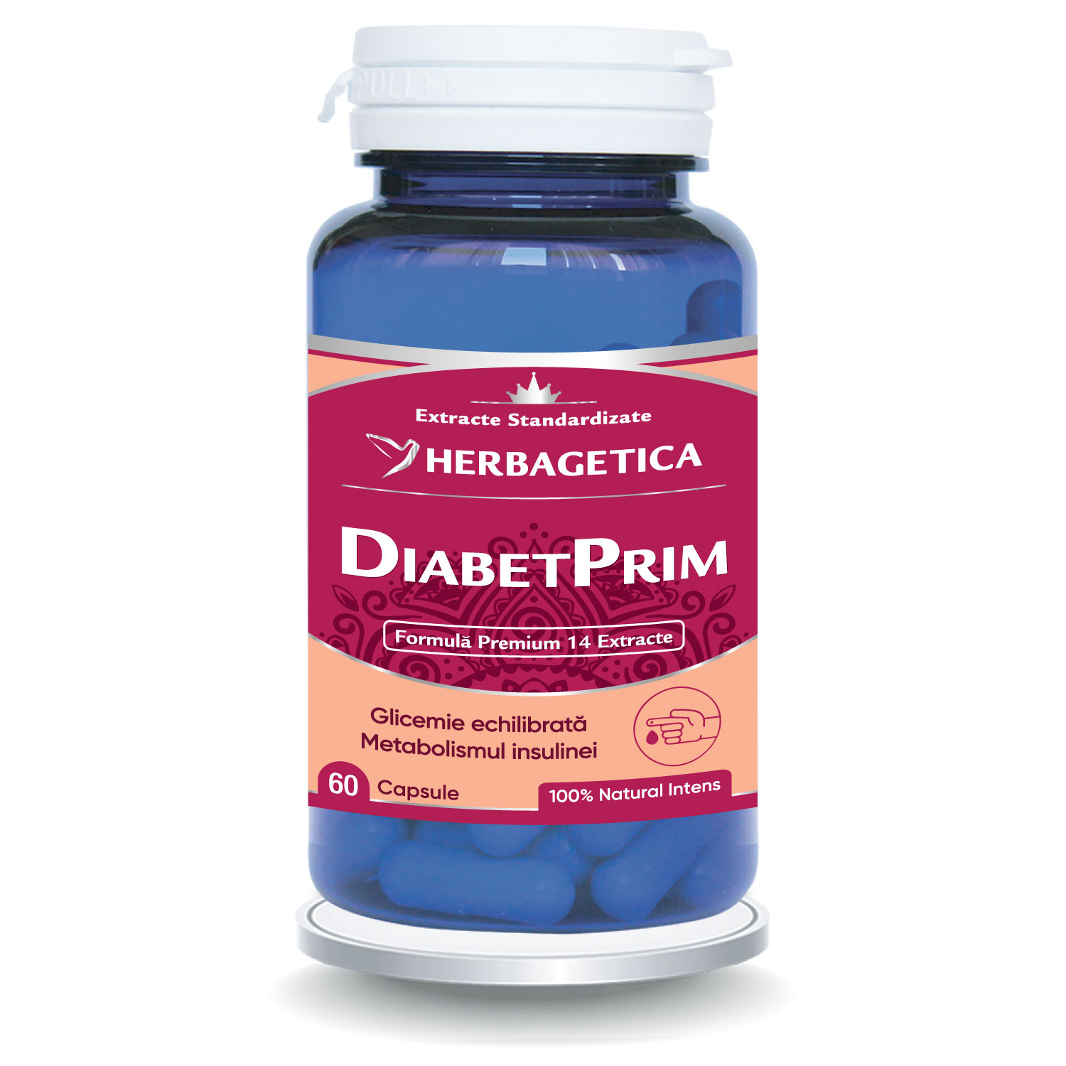DiabetPrim, 60 capsule, Herbagetica