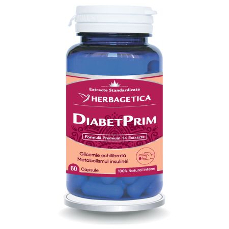 DiabetPrim, 60 capsule, Herbagetica