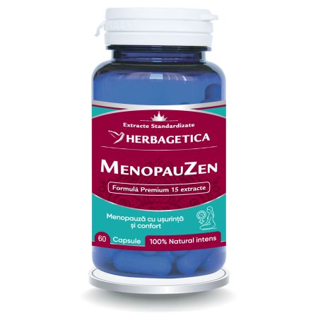 MenopauZen, 60 capsule, Herbagetica
