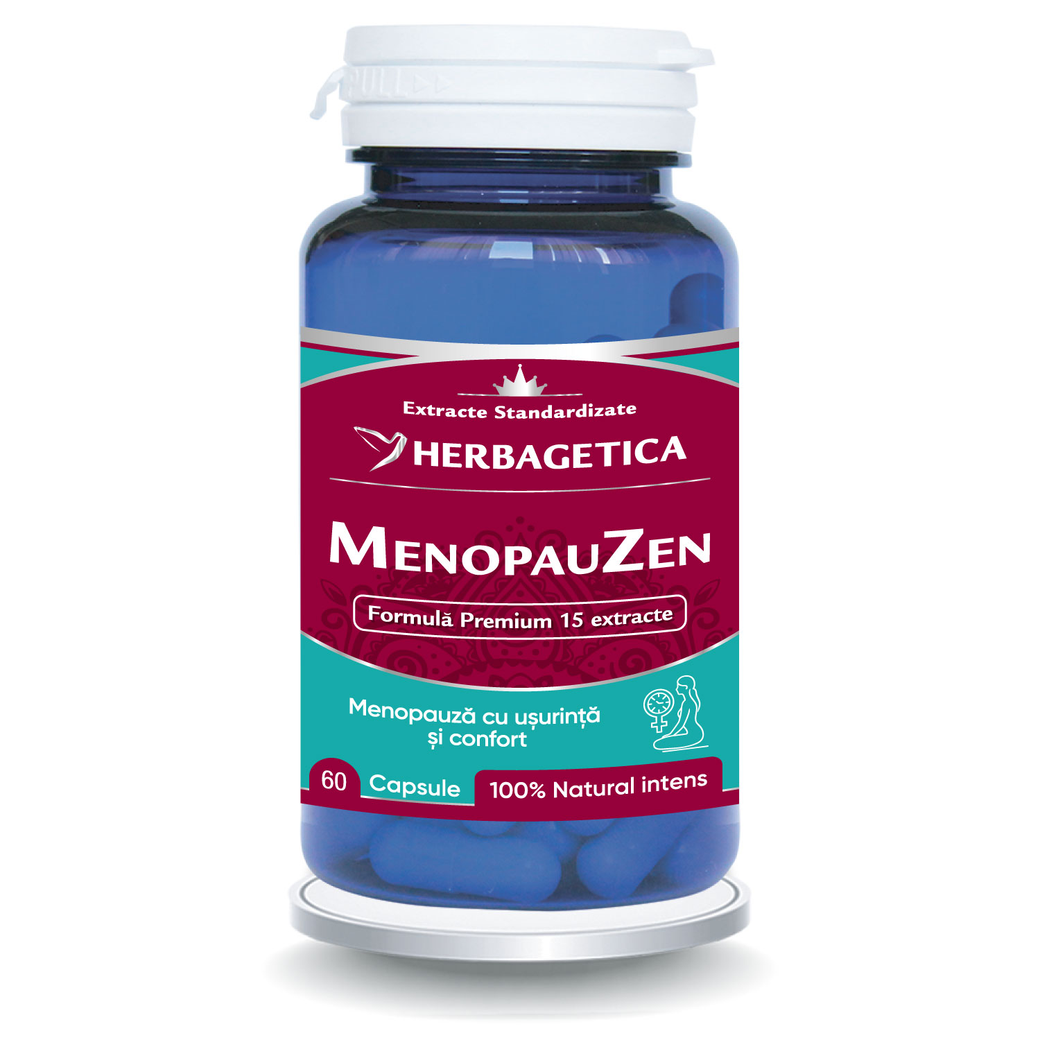 MenopauZen, 60 capsule, Herbagetica
