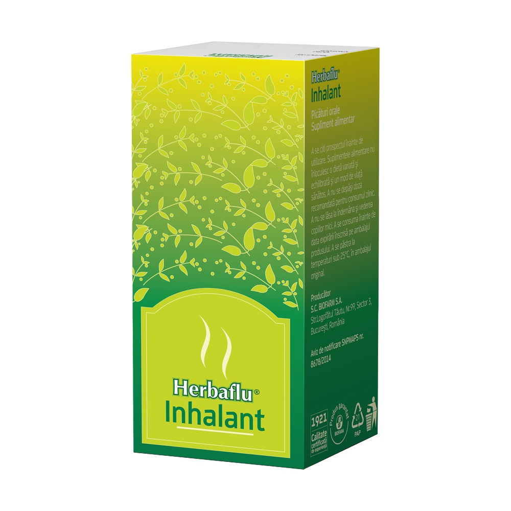 Herbaflu Inhalant, 10 ml, Biofarm