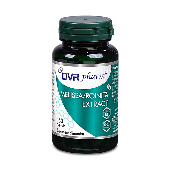 Extract de Roinita (Melissa), 60 capsule, Dvr Pharm