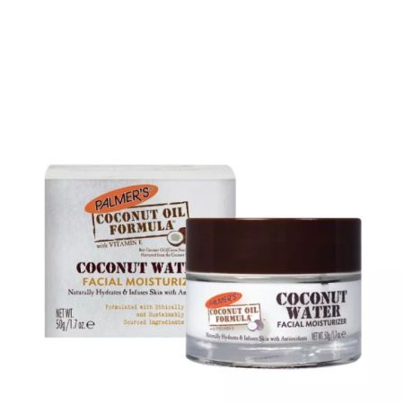 Crema hidratanta cu apa de cocos si acid hialuronic, 50 g