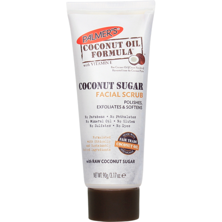 Scrub facial cu zahar de cocos, 90 g