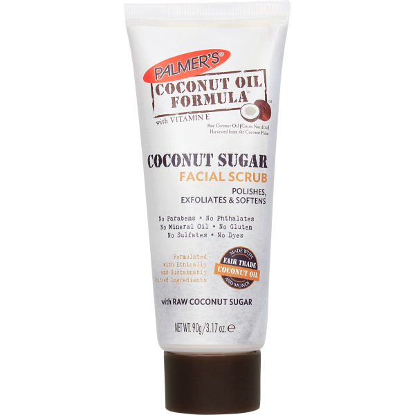 Scrub facial cu zahar de cocos, 90 g, Palmer`s