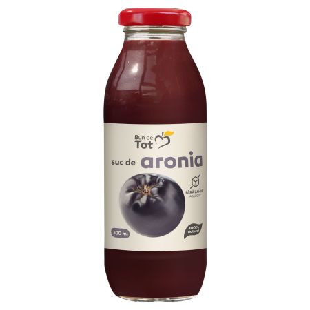 Suc natural de aronia fara zahar