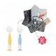 Set lingurita si furculita flexibile, Badabulle 511508