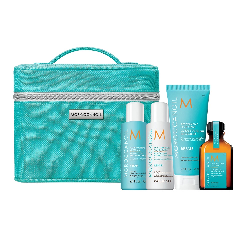 Kit de travel Mediterranean Escape Repair, Moroccanoil