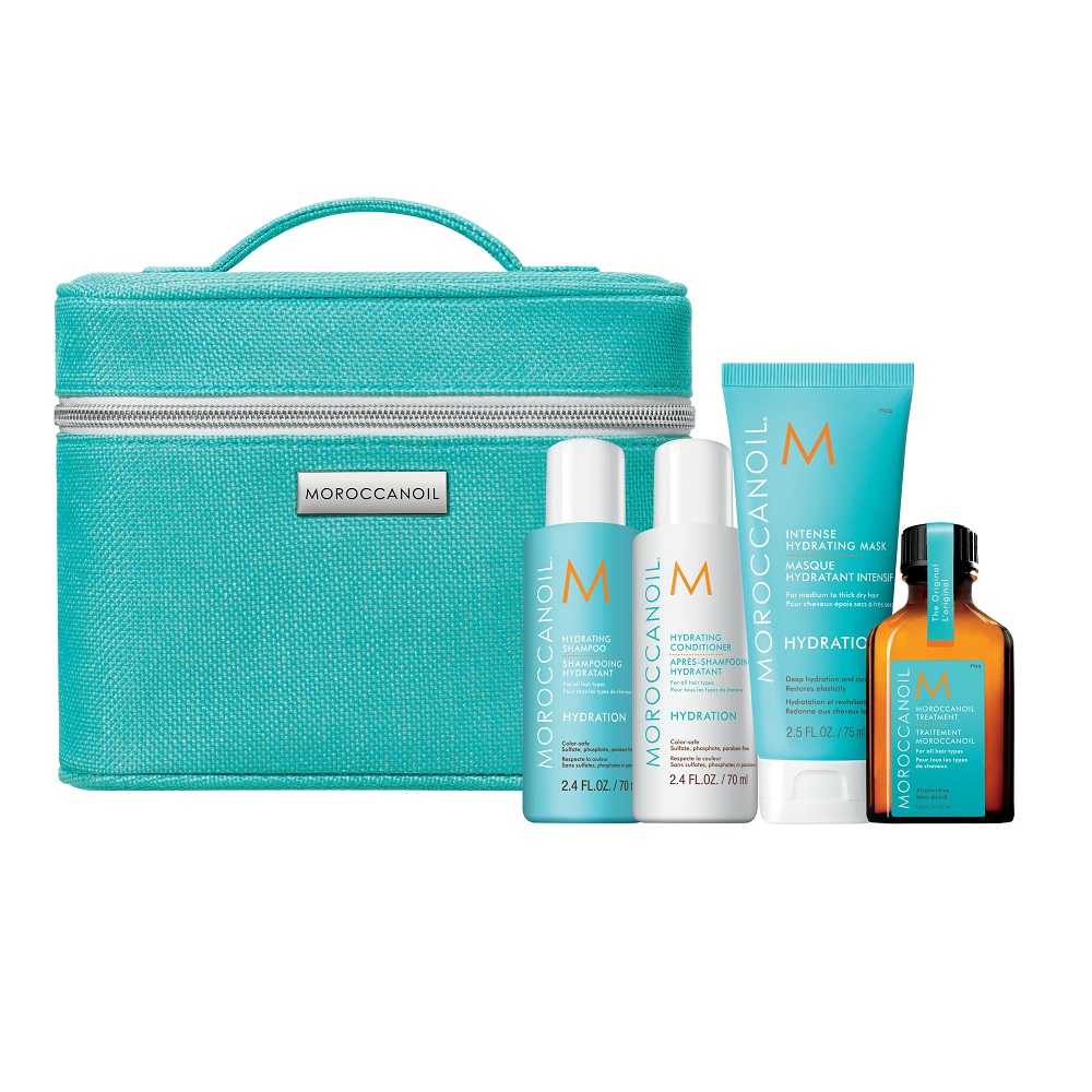 Kit de travel Mediterranean Escape Hidratare, Moroccanoil