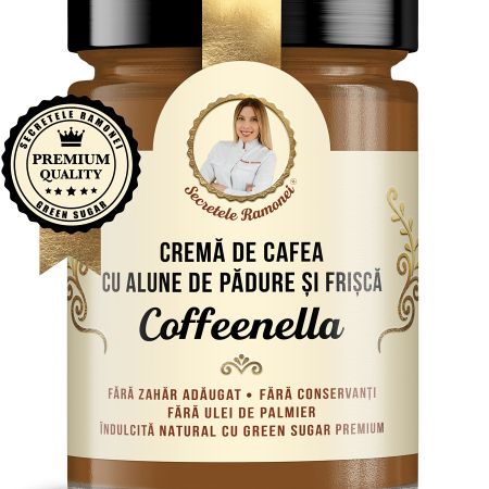 Crema de cafea cu alune de padure si frisca Coffeenella