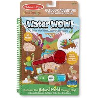 Carnet de colorat Apa magica - Aventuri in Natura, +5 ani, Melissa&Doug