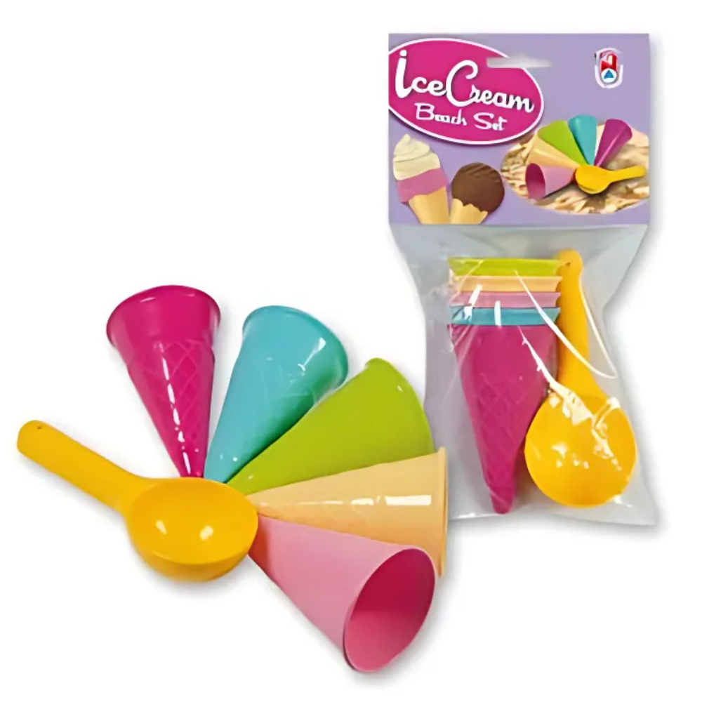 Set jucarii nisip, +1 an, Ice Cream, Androni Giocattoli