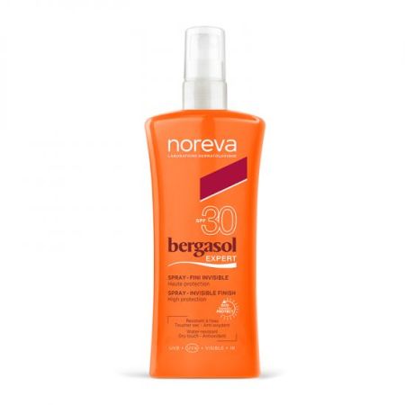 Spray cu finish invizibil SPF30 Bergasol Expert, 125 ml